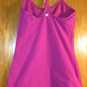 lululemon athletica Vibrant Pink Tank Top